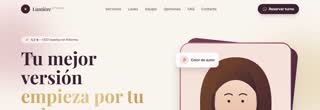 Ejemplo de estilo premium: una peluquería de Palermo